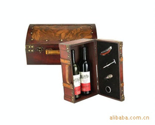【上海本地】供應酒盒,紅酒木盒。古典酒盒,雙支酒盒