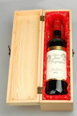 【高檔松木盒單支木盒紅酒木盒定制紅酒包裝禮盒葡萄酒禮盒包裝】價格,廠家,圖片,酒類包裝,平陽縣宇泰工藝品廠-