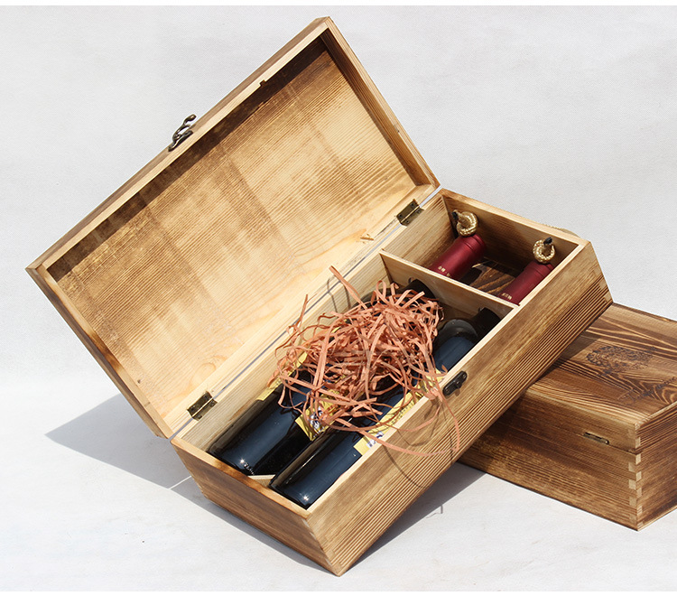 復古木盒子——雙支紅酒木盒的經典魅力